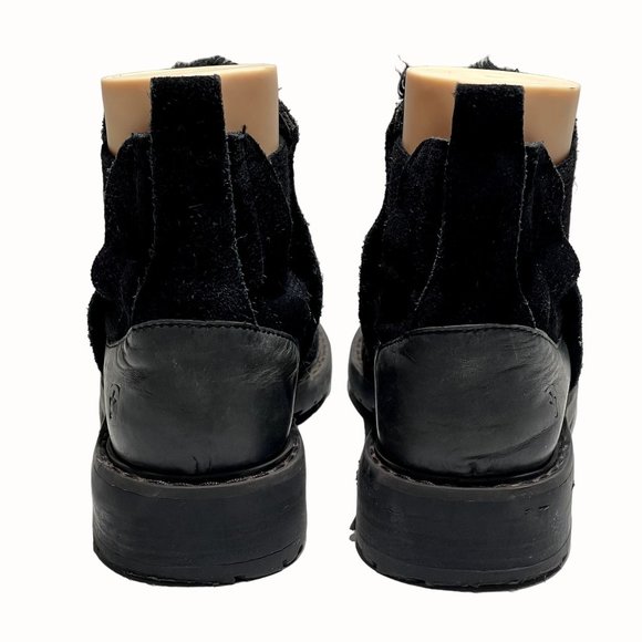 EMU‎ Australia Pioneer Teens Ankle Chelsea Boots Black Size K3 - Picture 6 of 13